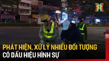 Phát hiện, xử lý nhiều đối tượng có dấu hiệu hình sự | Tin tức