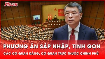 Phương án sáp nhập, tinh gọn các cơ quan Đảng, cơ quan trực thuộc Chính phủ | Thời sự