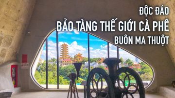 Quá cảnh 4 tiếng ở Buôn Ma Thuột, ăn bánh canh, đi bảo tàng cà phê | Travip Vlog