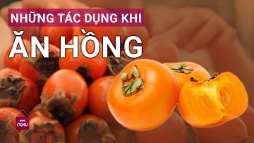 Quả hồng: Đồng minh đáng tin cậy của sức khỏe vào mùa thu | VTC Now