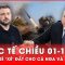 Quốc tế 01-12: Đường cùng, Ukraine đành chia sẻ lãnh thổ cho cả Nga và NATO? | Thời sự quốc tế