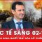 Quốc tế sáng 02-12: Tổng thống Syria quyết tâm ‘xóa xổ’ phiến quân nổi dậy? | Thời sự quốc tế