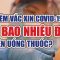 Sau tiêm vắc xin COVID-19, sốt bao nhiêu độ thì nên uống thuốc?