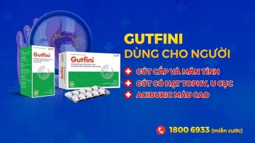 [Sống khỏe mỗi ngày] Hỗ trợ giảm sưng, đau khớp, acid uric ở người bệnh Gút cấp và mãn tính