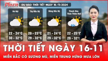 Thời tiết ngày 16-11: Sương mù bao phủ miền Bắc, miền Trung hứng mưa lớn | Tin nhanh