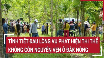 Tình tiết đau lòng vụ phát hiện thi thể không còn nguyên vẹn ở Đắk Nông