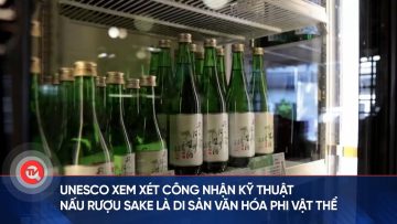 UNESCO xem xét công nhận kỹ thuật nấu rượu Sake là di sản văn hóa phi vật thể