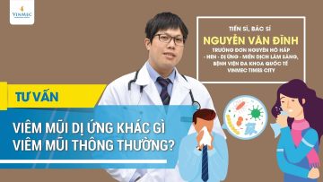 Viêm mũi dị ứng khác gì viêm mũi thông thường?